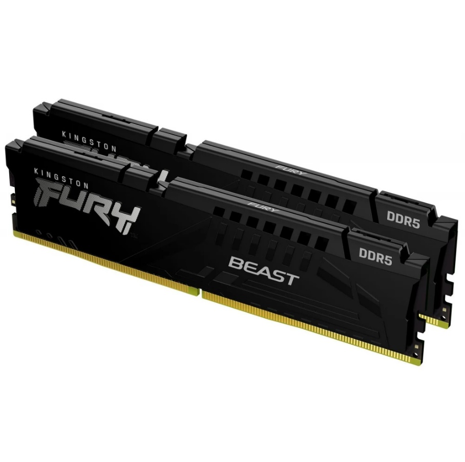 Memorie RAM Kingston 64GB DDR5 6000MHz CL30 Dual Channel Kit FURY Beast