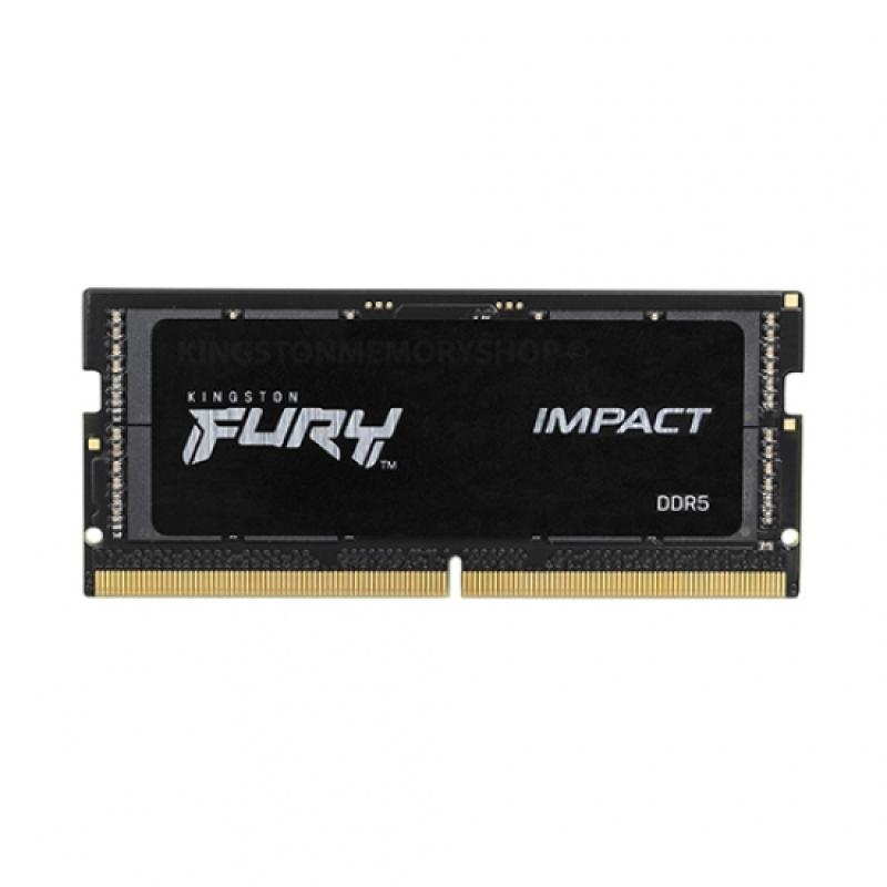 Memorie RAM Kingston Fury, SODIMM, DDR5, 32GB, CL38, 4800MHz