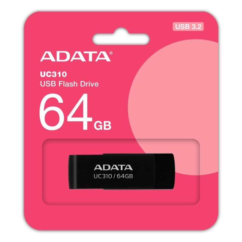 Memorie USB Flash Drive Adata 64GB USB 3.2 Negru - 3 | YEO