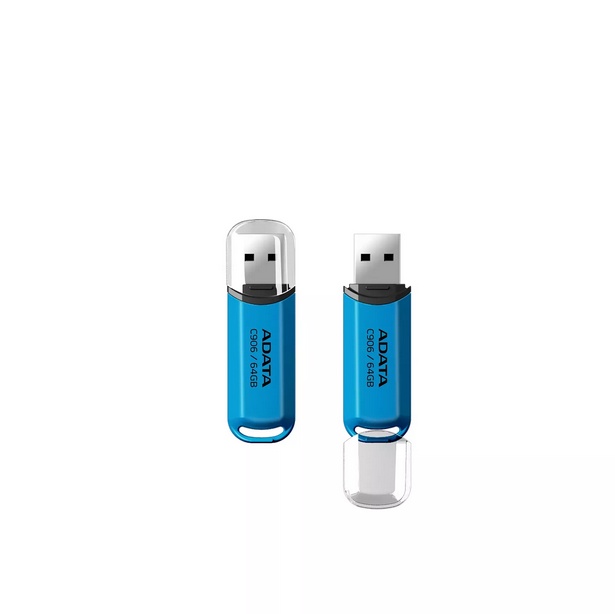 Memorie USB Flash Drive Adata C906, 64GB, USB 2.0 alb - 1 | YEO