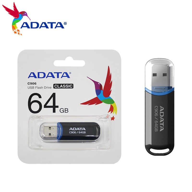 Memorie USB Flash Drive Adata C906, 64GB, USB 2.0 - 4 | YEO