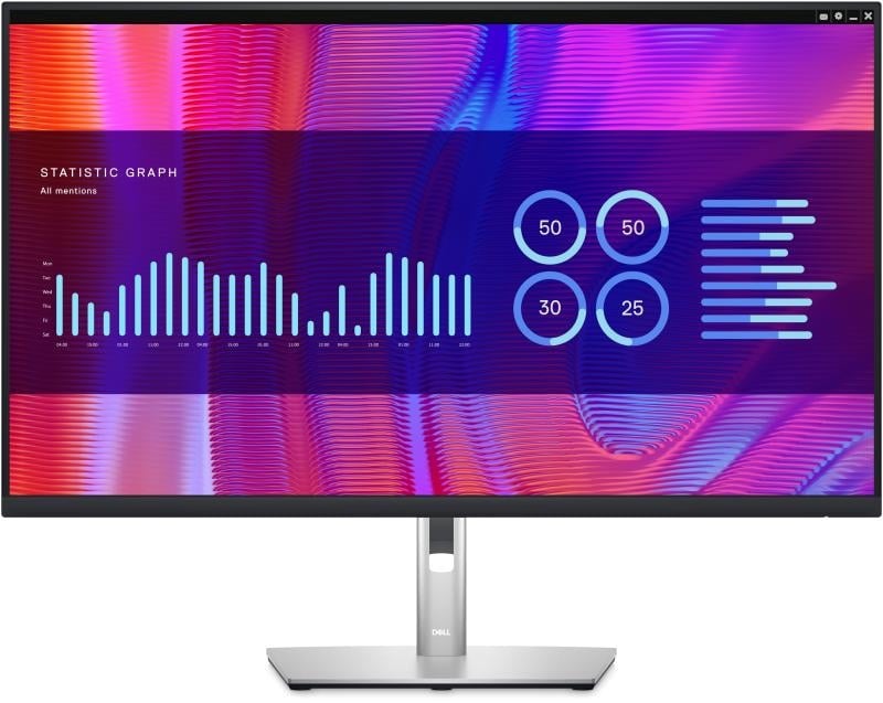 Monitor LED Dell P3223DE, 31.5inch, QHD IPS, 5ms, 60Hz, negru