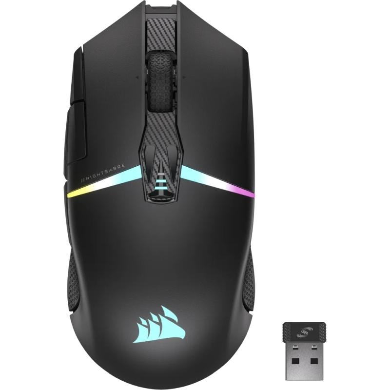 Mouse Gaming Corsair NIGHTSABRE WIRELESS negru - 3 | YEO