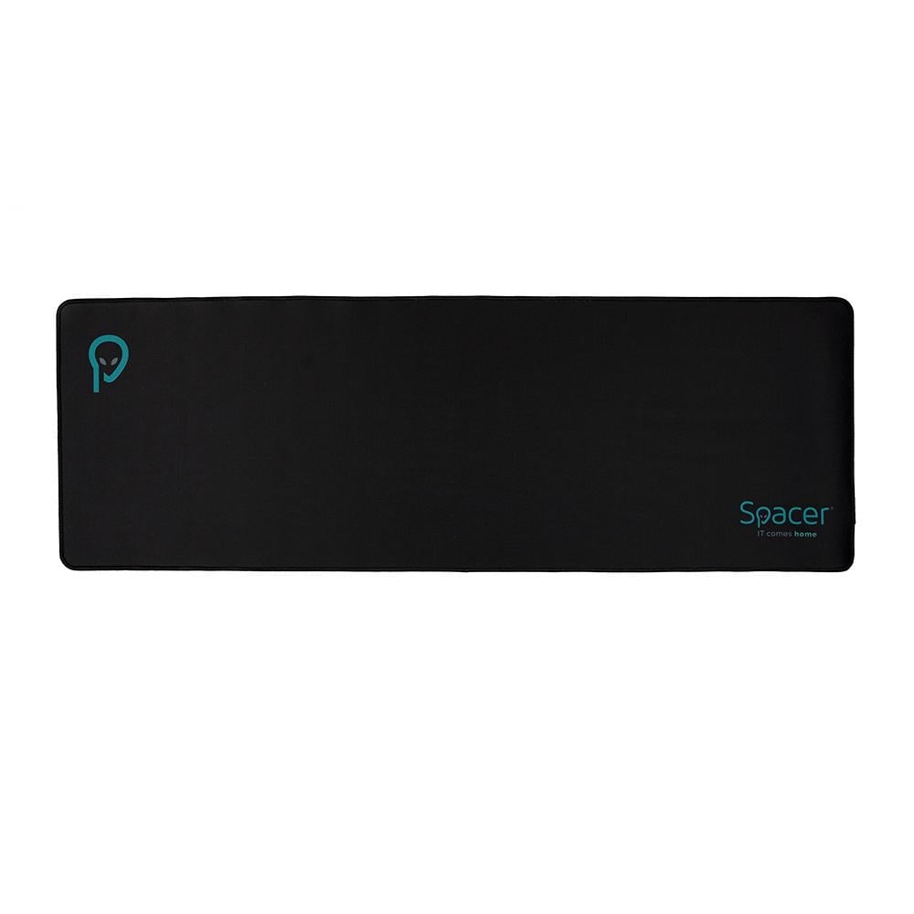 MOUSE PAD SPACER SP-PAD-GAME-B-BK, cauciuc si material textil, 900x300x3mm, negru - 1 | YEO