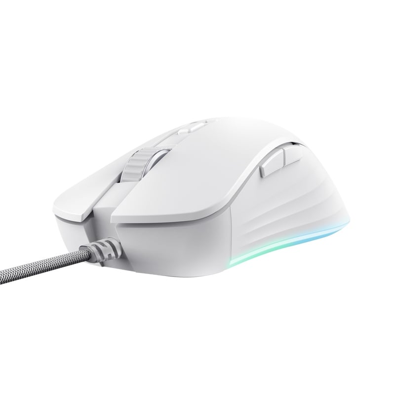 Mouse Trust GXT924W YBAR+ 25600 DPI, alb - 1 | YEO