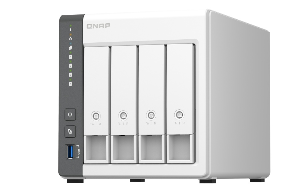 NAS QNAP 262 4-Bay, CPU ARM 2.0GHz Quad core, RAM 4GB, HDD 2.5