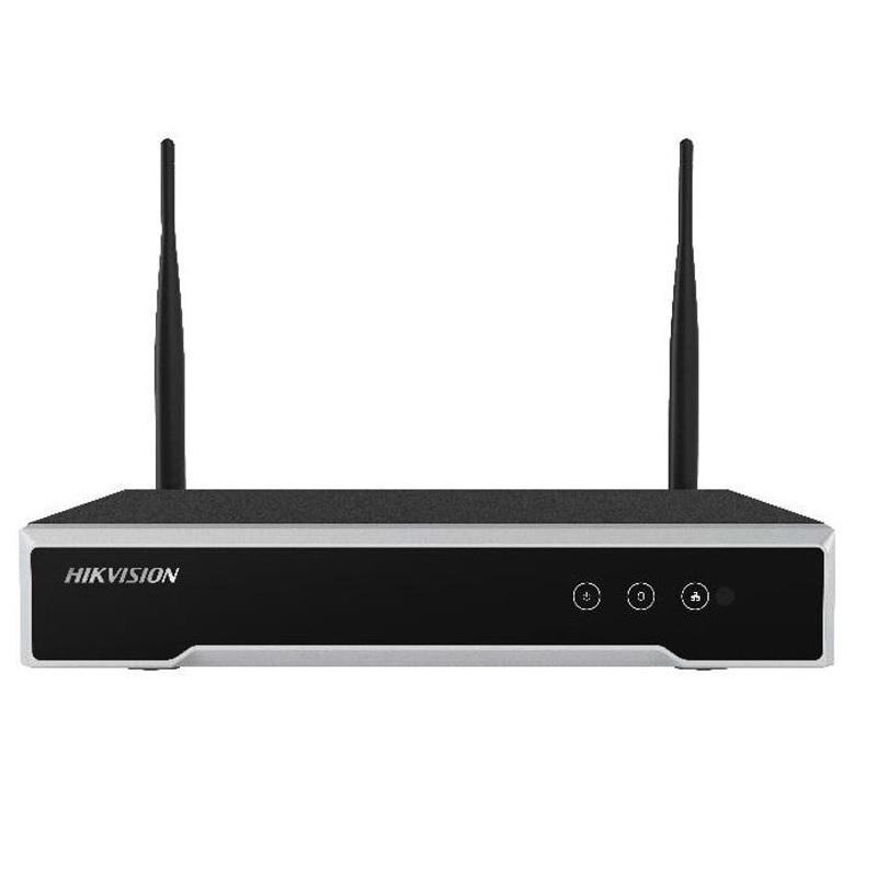 NVR 4 canale IP Hikvision DS-7104NI-K1/W/M(C), 4MP; rezolutie:4 MP/3 MP/1080p/UXGA /720p/VGA/4CIF/DCIF/ 2CIF/CIF/QCIF, Incoming/Outgoing bandwidth: 50/40 Mbps, decoding:4-ch@1080p (25 fps), 4-ch@4 MP (12 fps), compresie:H.265+/H.265/ H.264+/H.264, smart