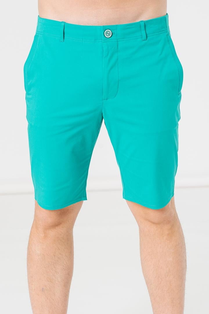 PANTALONI SCURT CASUAL BARBATI GREEN XXL - 4 | YEO