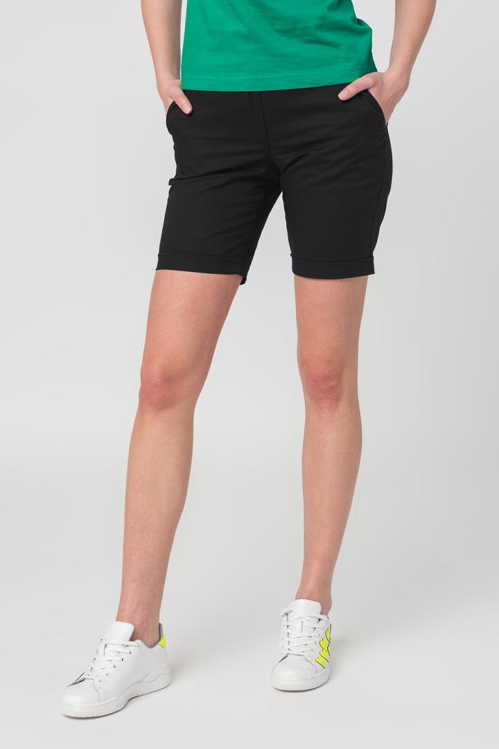 PANTALONI SCURT CASUAL FEMEI BLACK L