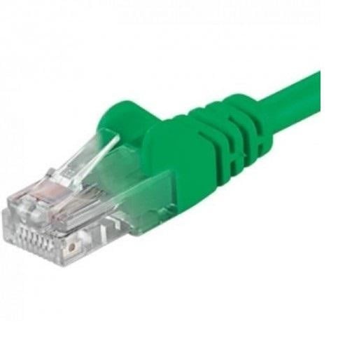 Patchcord UTP RJ45-RJ45 Cat.5e 0.5m verde,UTP-5E-0.5-GN, pachcord din cupru