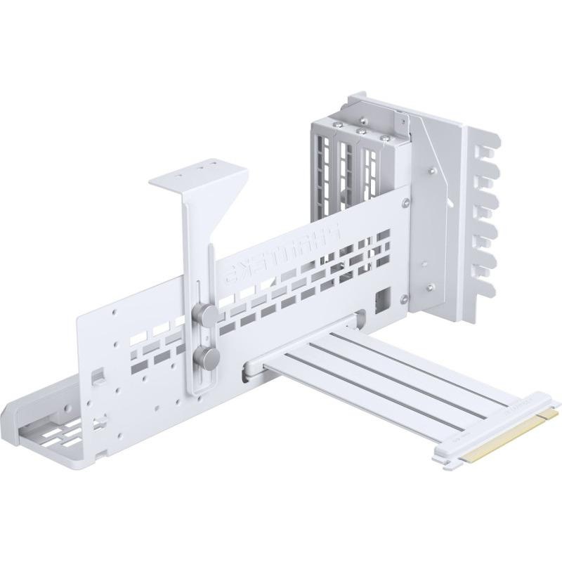 PHANTEKS Vertical GPU Bracket White, PCIe-Standard 4.0 x16 Riser Cable, DRGB 220mm - 2 | YEO