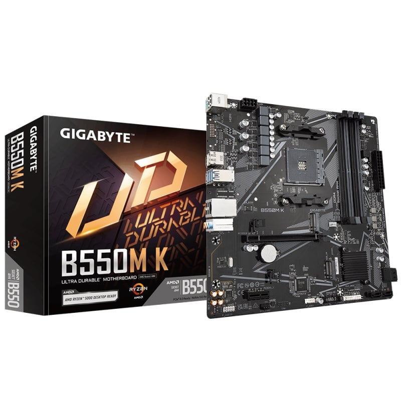 Placa de baza Gigabyte B550M K AM4 DDR4 - 4 | YEO