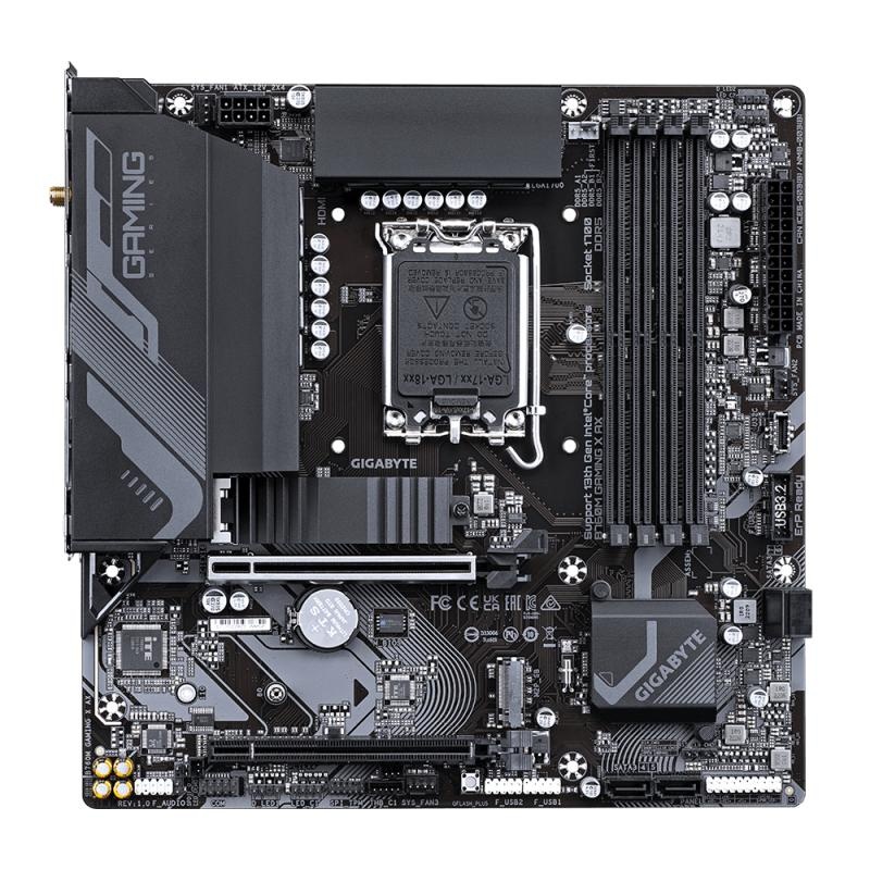 Placa de baza GIGABYTE B760M GAMING X AX LGA1700 - 4 | YEO