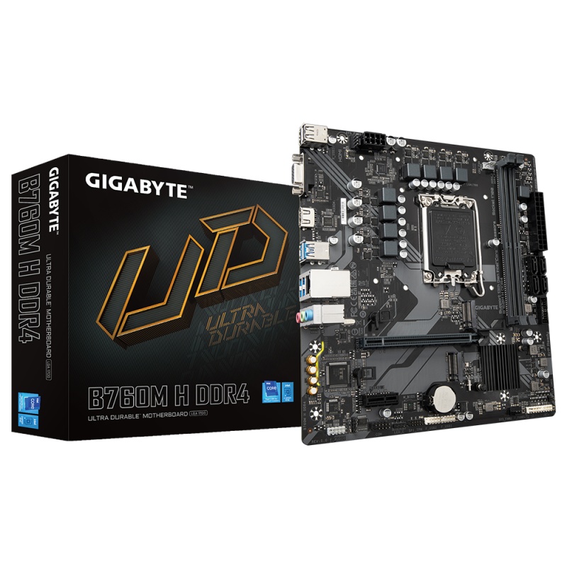 Placa de baza Gigabyte B760M H LGA1700 - 2 | YEO