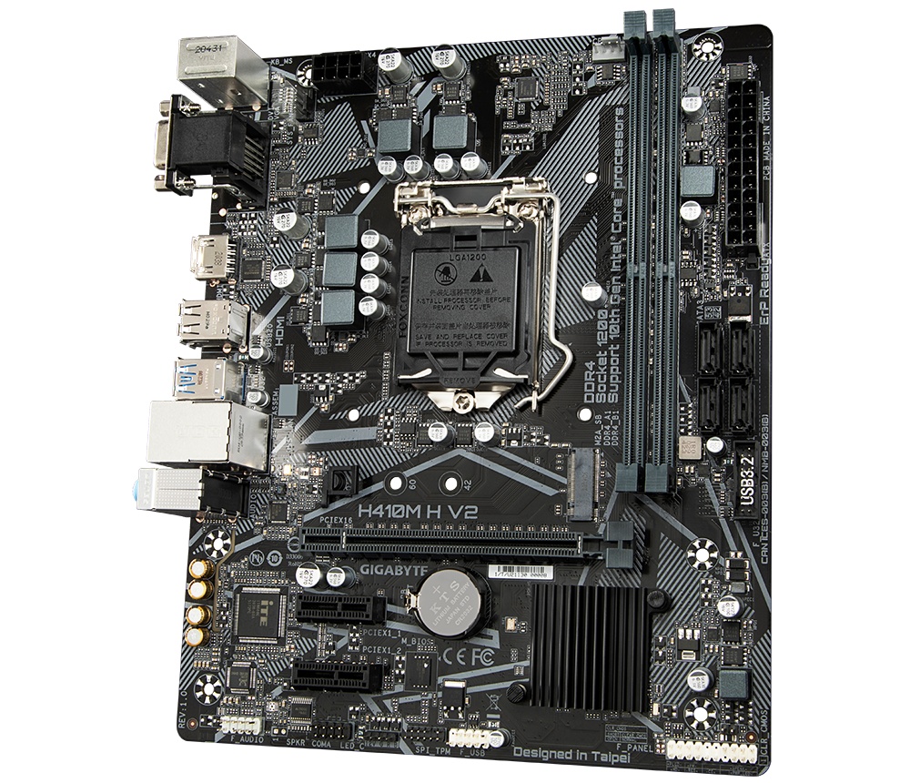 Placa de baza Gigabyte H410M H V2, LGA 1200 - 2 | YEO