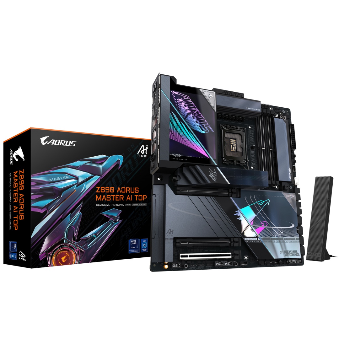 Placa de Baza GIGABYTE Z890 AORUS MASTER AI TOP LGA1851