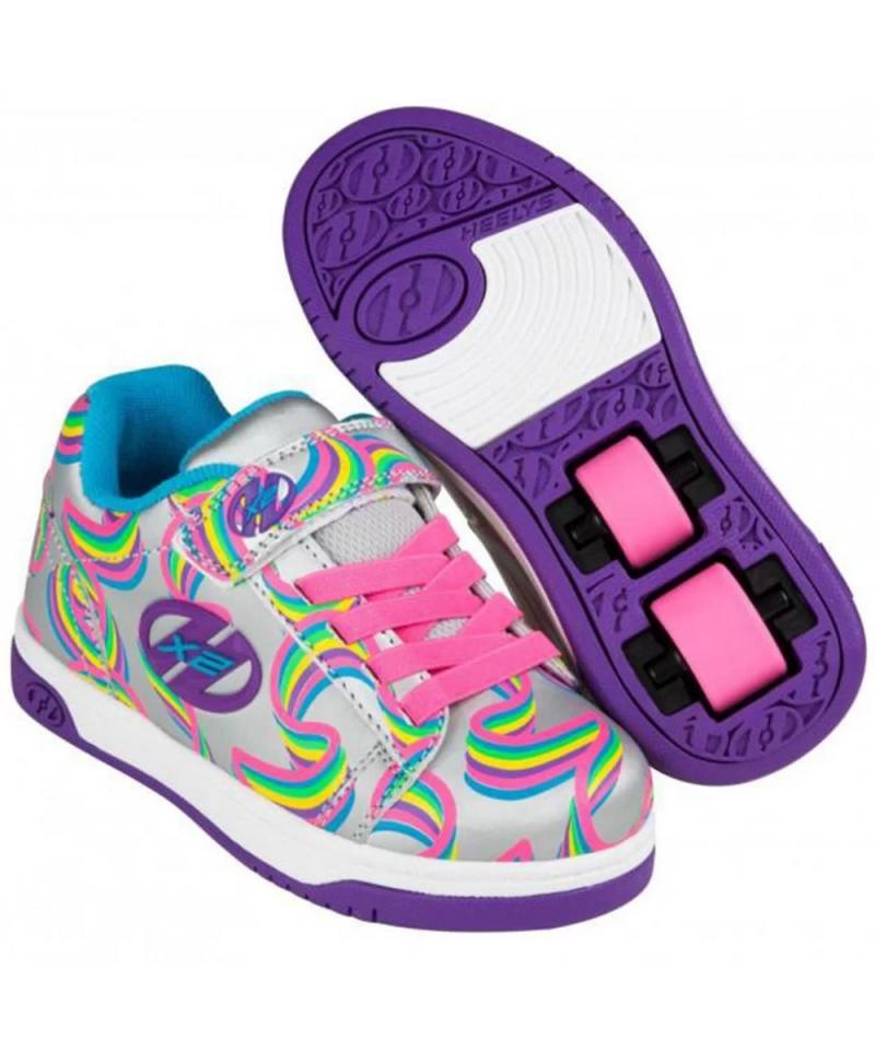 ROLE HEELYS DUAL UP 35 GRI MOV CURCUBEU