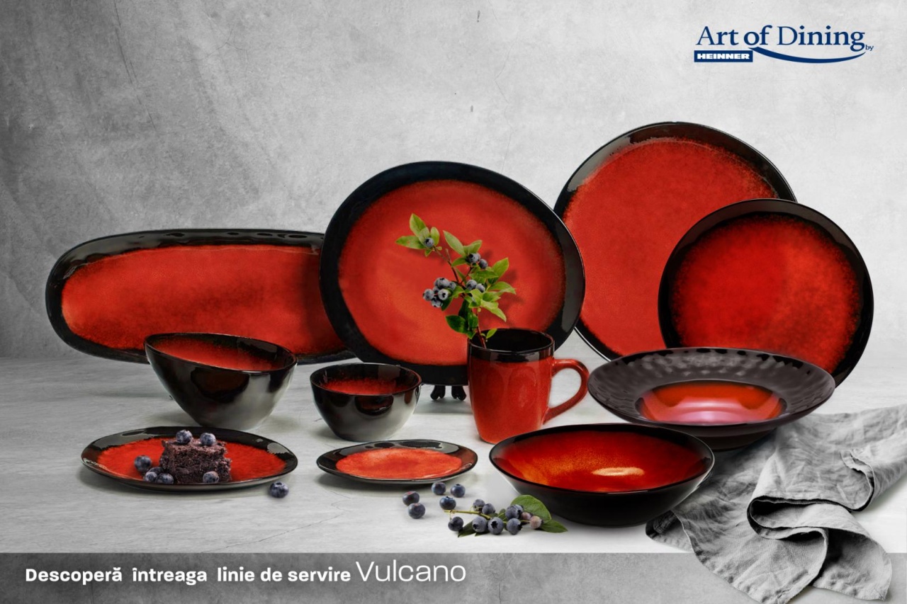 SET 4X BOL OVAL CERAMICA 16 CM , VULCANO, ART OF DINING BY HEINNER - 3 | YEO