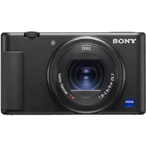 SONY Compact dedicata pentru vlogging ZV-1 20MP, 24-70mm, F1.8 ISO 12800, 1/2000s, 4K @30fps, SD/SDHC/SDXC/micro, Rafala 24cps, WiFi, Senzor Exmor RS CMOS