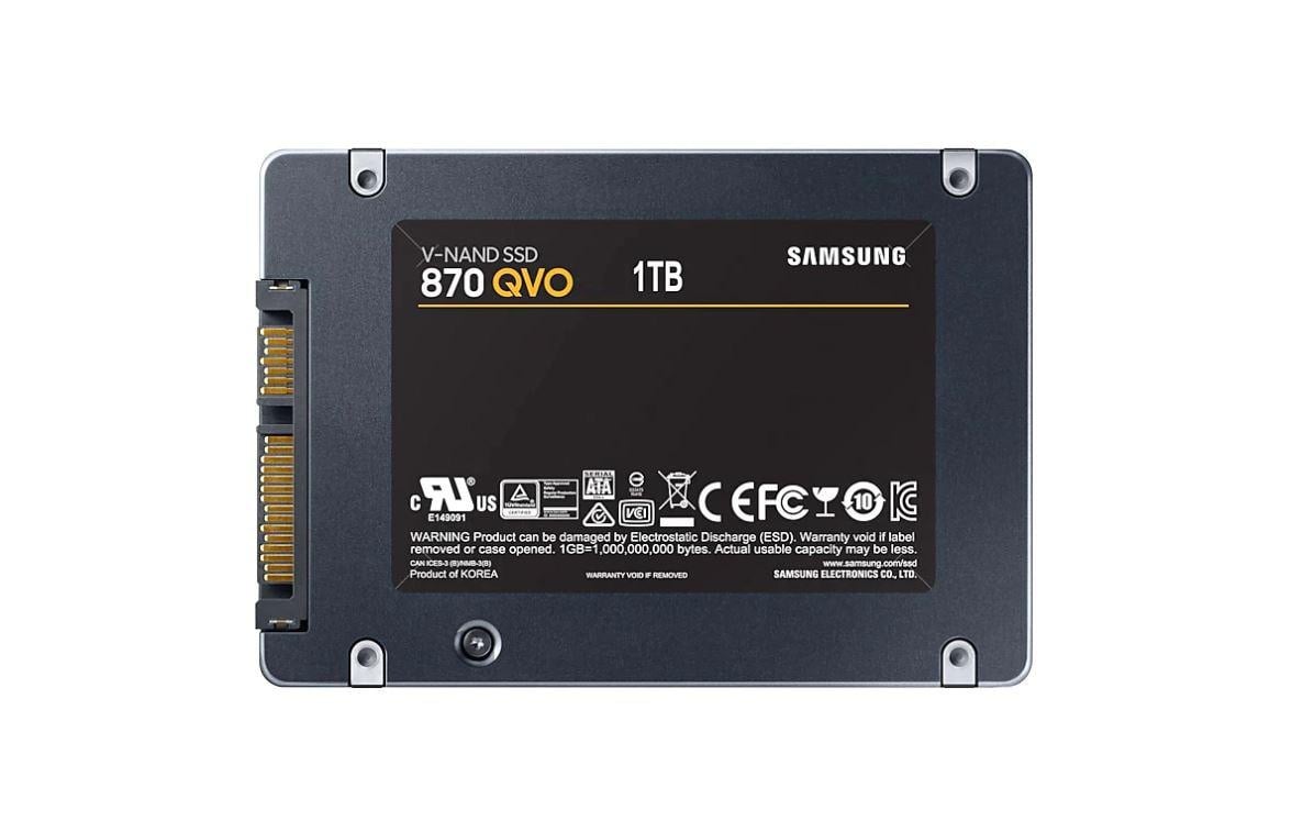 SSD Samsung 870 QVO, 1TB, SATA III - 5 | YEO