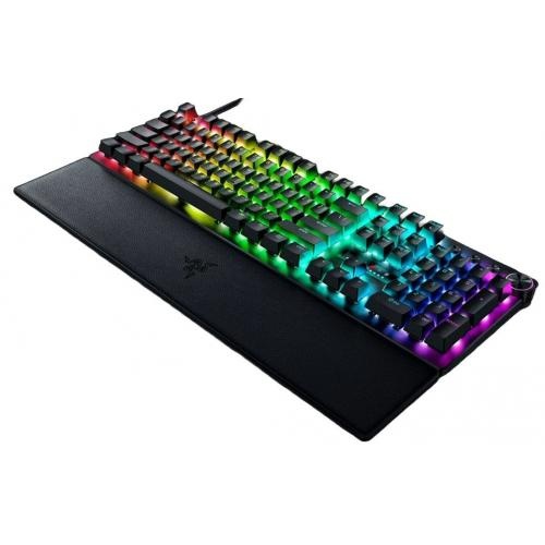 Tastatura mecanica Razer Huntsman V3 Pro Analog Optical, iluminare Razer Chroma RGB, US layout, neagra - 1 | YEO