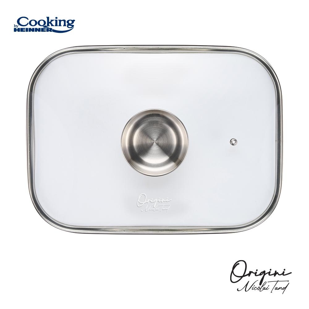 TAVA INALTA CUPTOR DIN ALUMINIU TURNAT + CAPAC 39 x 26 x 8.5 CM, 6 L, NICOLAI TAND, ORIGINI, COOKING BY HEINNER - 3 | YEO