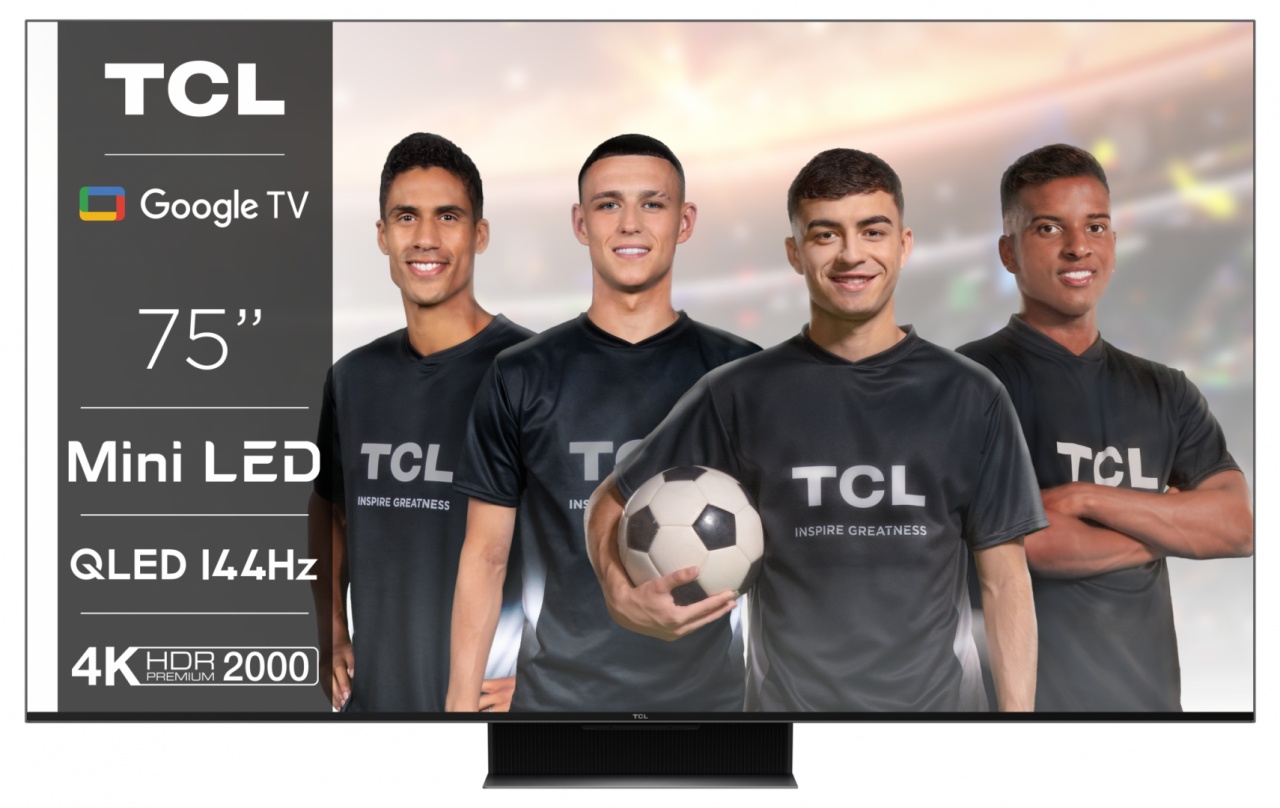 Televizor Smart QLED TCL 75C845 190,5 cm (75