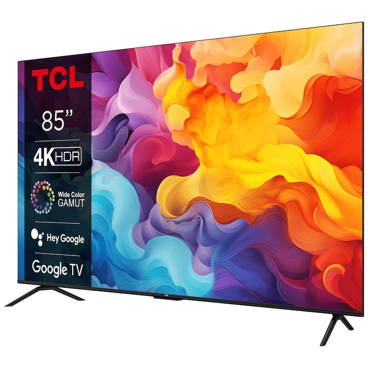 Televizor TCL LED 85V6B, 214 cm, Smart Google TV, 4K Ultra HD, Clasa F - 2 | YEO