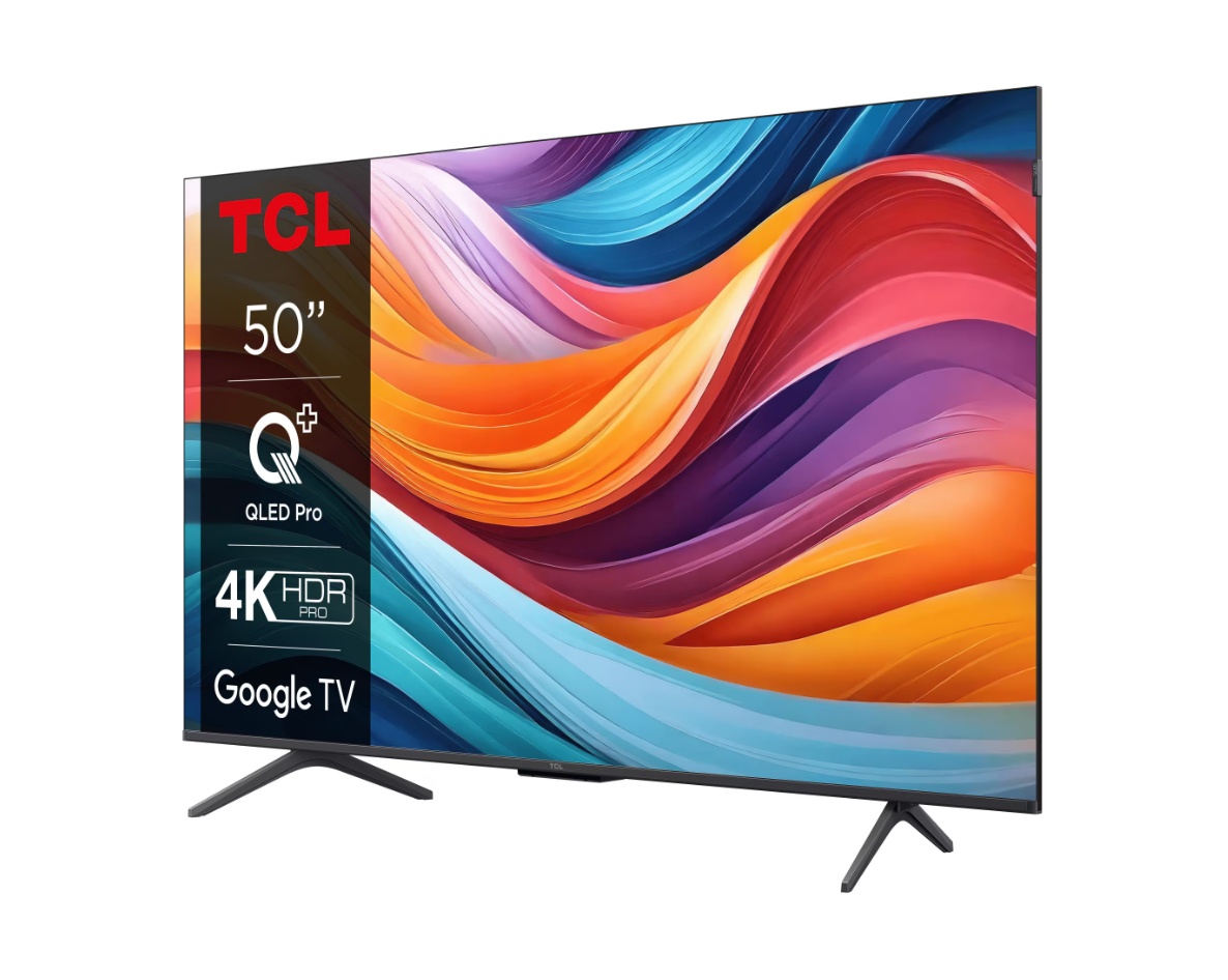 Televizor TCL QLED 50T7B, 126 cm, Smart Google TV, 4K Ultra HD, Clasa F - 2 | YEO