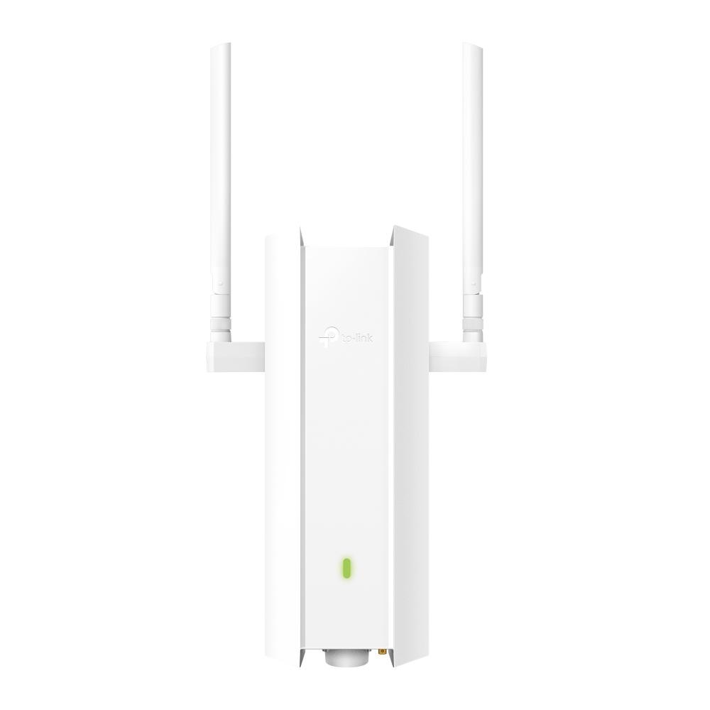 TPLINK AX1800 WIFI6 Access Point EAP625-OUTDOOR HD, Interfata: 1 x 10/100/1000, Alimentare: 802.3at PoE, 48V Passive PoE, adaptorul POE nu este inclus, Dimensiuni: 280.4 × 182.2 × 56.9 mm, 2 x antene externe Dual-Band, Weatherproof: IP67, Standarde