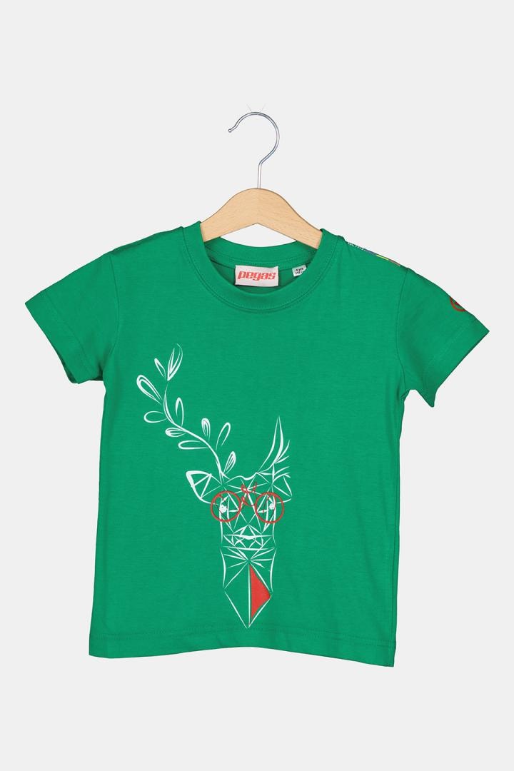 TRICOU CERB FAMILIE COPII K GREEN-8