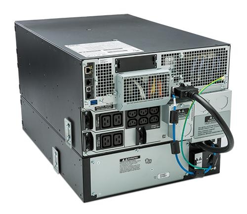 UPS APC Smart-UPS SRT online dubla-conversie 10kVA / 10kW 6 conectori C13 4 conectori C19 extended runtime rackabil 6U - 1 | YEO