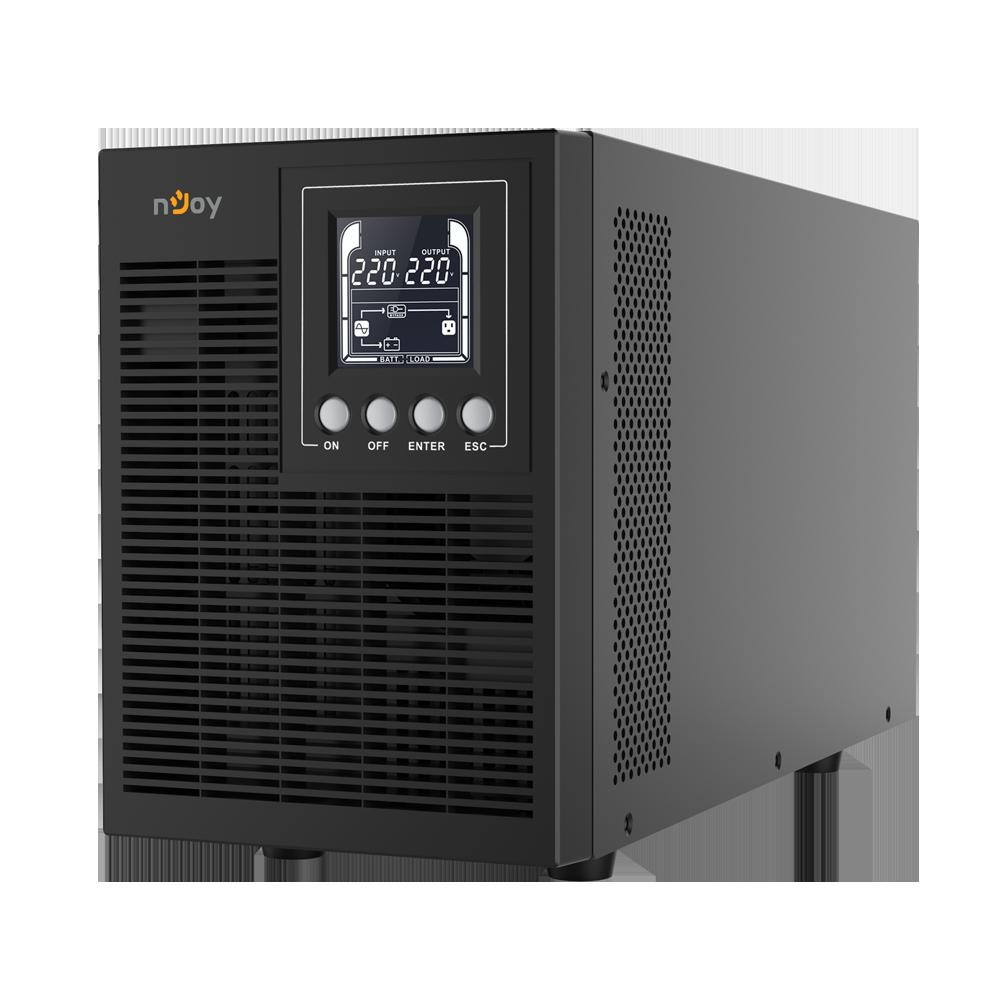 UPS nJoy Echo Pro 2000, 2000VA/1600W, On-line, LED, 3 prize Schuko