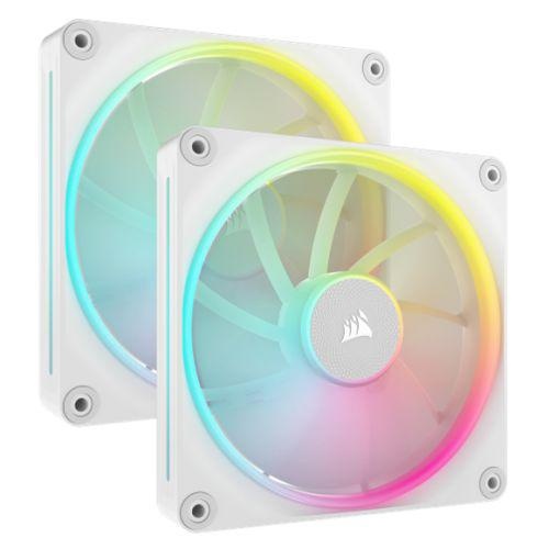 Ventilatoare Carcasa CORSAIR iCUE LINK LX140 2x140mm RGB ALB