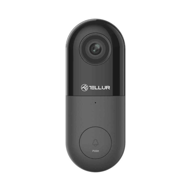 Video interfon WiFi Tellur Smart 1080P, PIR, negru - 1 | YEO