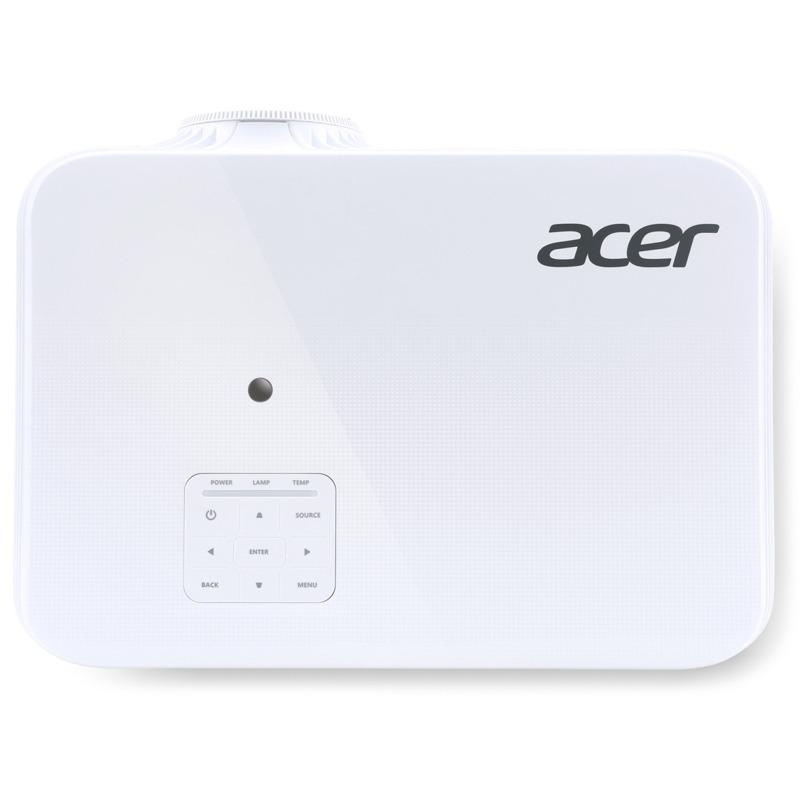 Videoproiector Acer P5535, DLP, FHD 1920*1080, up to WUXGA 1920*1200, 4500 lumeni/ 3600 Eco, 16:9/ 4:3, 20.000:1, zoom 1.3x, dimensiune maxima imagine 300