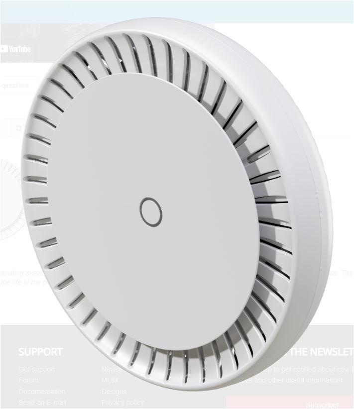 Wireless Access Point Mikrotik CAPGI-5HAXD2HAXD, Procesor: IPQ-6010 1.8 GHz, 128 Mb NAND, 2 x GB ports, Tensiune alimentare: 18 - 57V DC, PoE In: 802.3af/at, Dimesiuni: 228 x 48mm, Consum max: 28W, Licenta RouterOS: L4, PoE Out: 802.3af/at, Standard - 1 | YEO