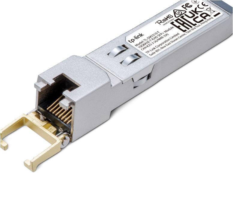 10GBASE-T RJ45 SFP+ Module SPEC: 10Gbps RJ45 Copper Transceiver, Plug and Play with SFP+ Slot, Support DDM (Temperature and Voltage), Up to 30 m Distance (Cat6a or above) - 1 | YEO