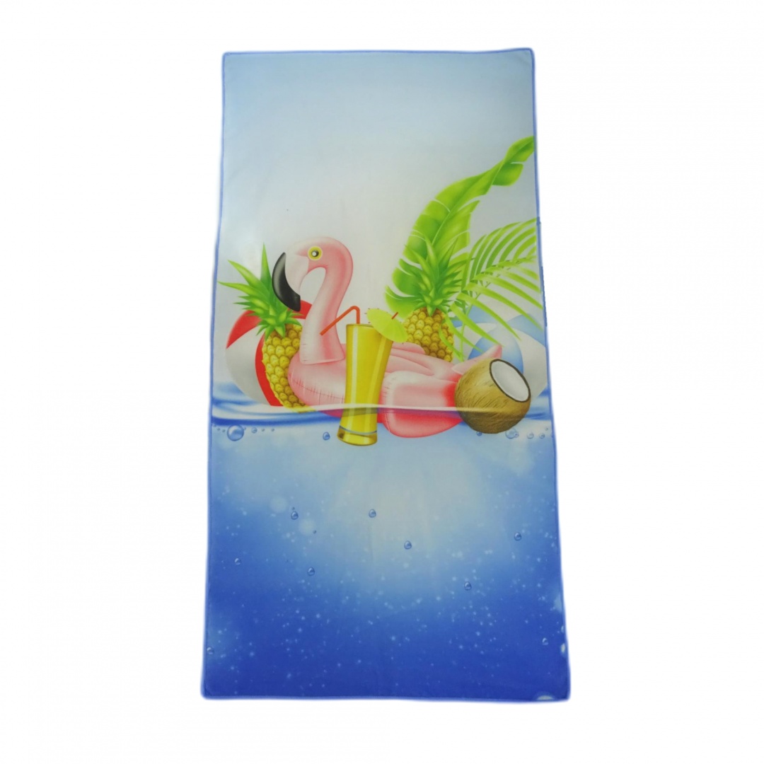 Beach Towel 70x140 cm Flamingo Material : 100% polyester, 220 GSM 