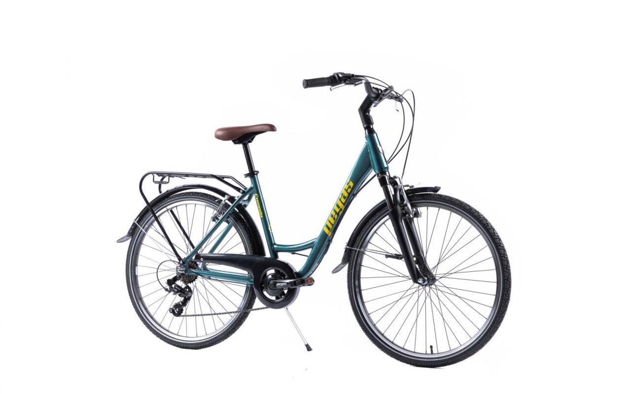 Bicicleta Oras Pegas Comoda Verde Pin ( AL) - 1 | YEO