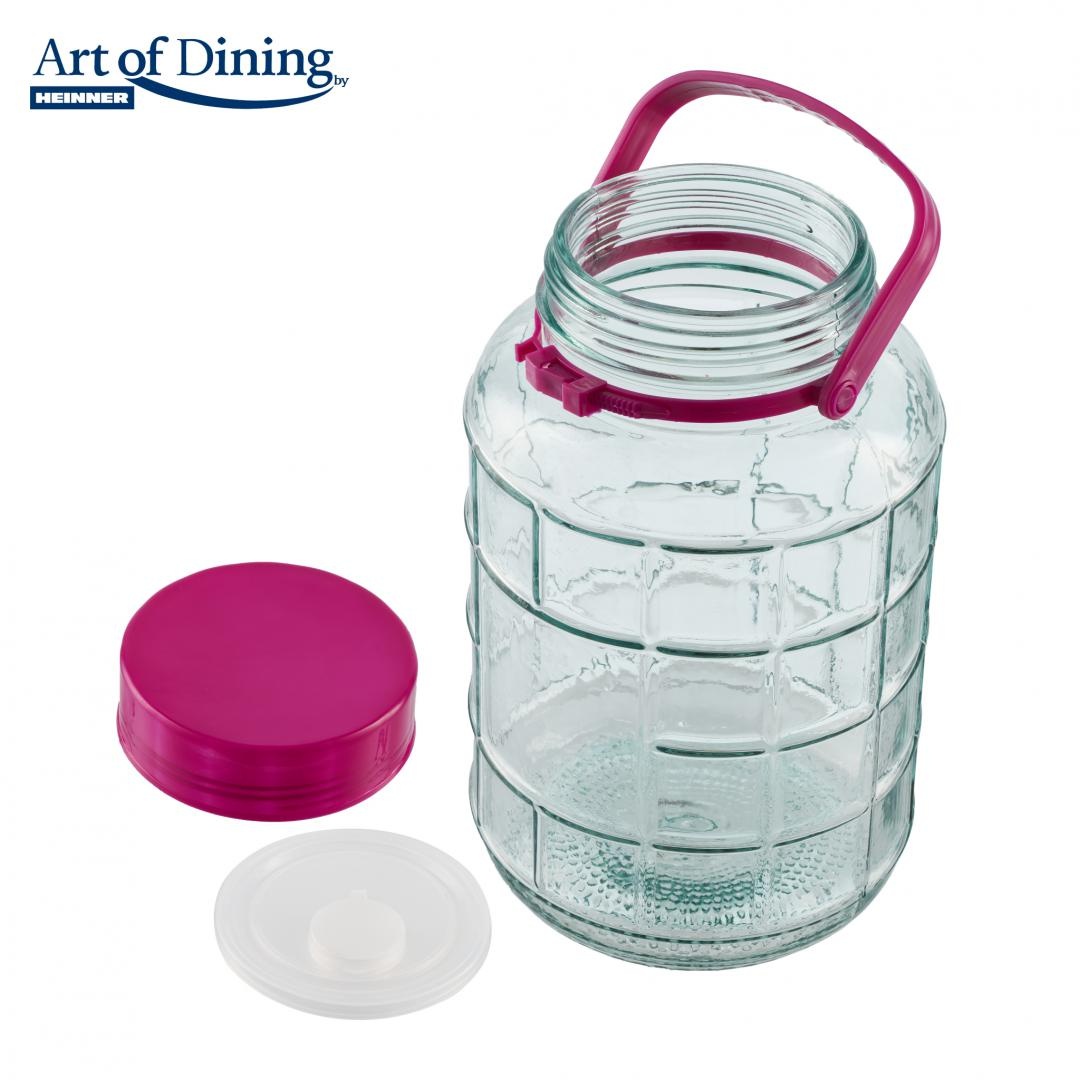 BORCAN STICLA CU CAPAC PLASTIC 3L,ART OF DINING BY HEINNER - 1 | YEO