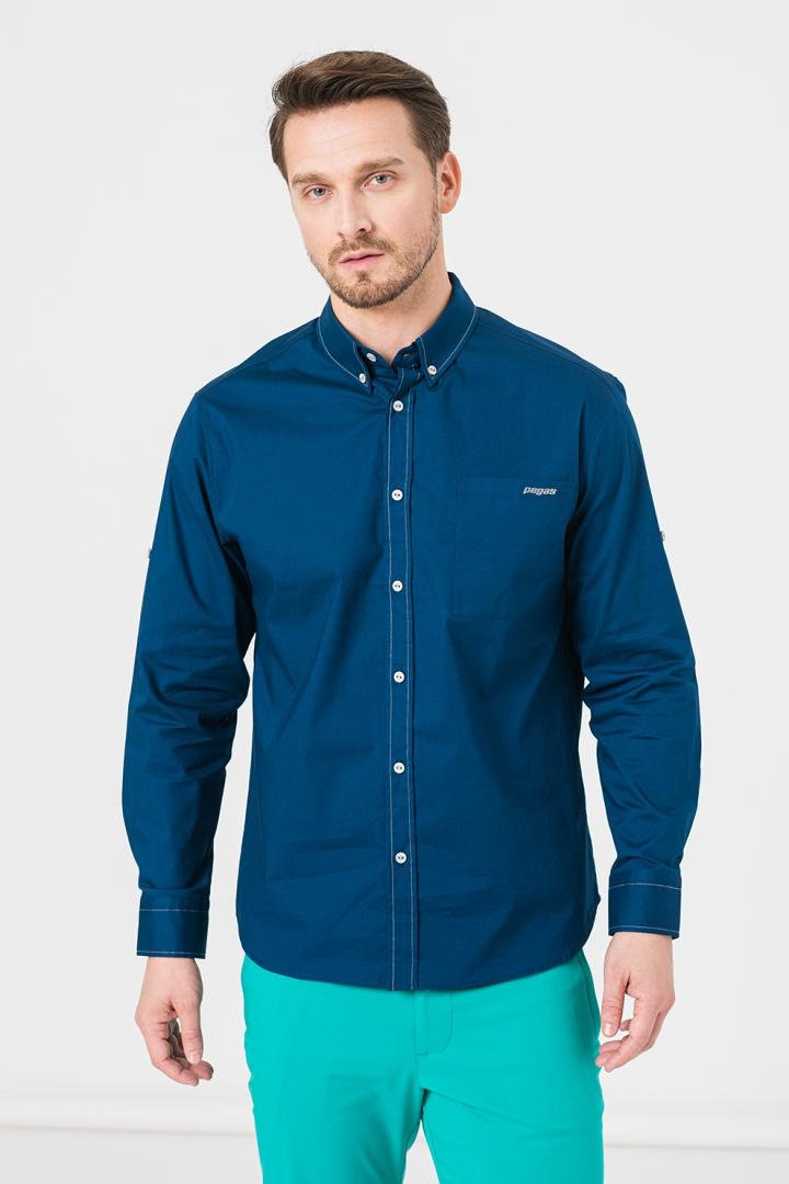 CAMASA CASUAL BARBATI LIGHT NAVY S