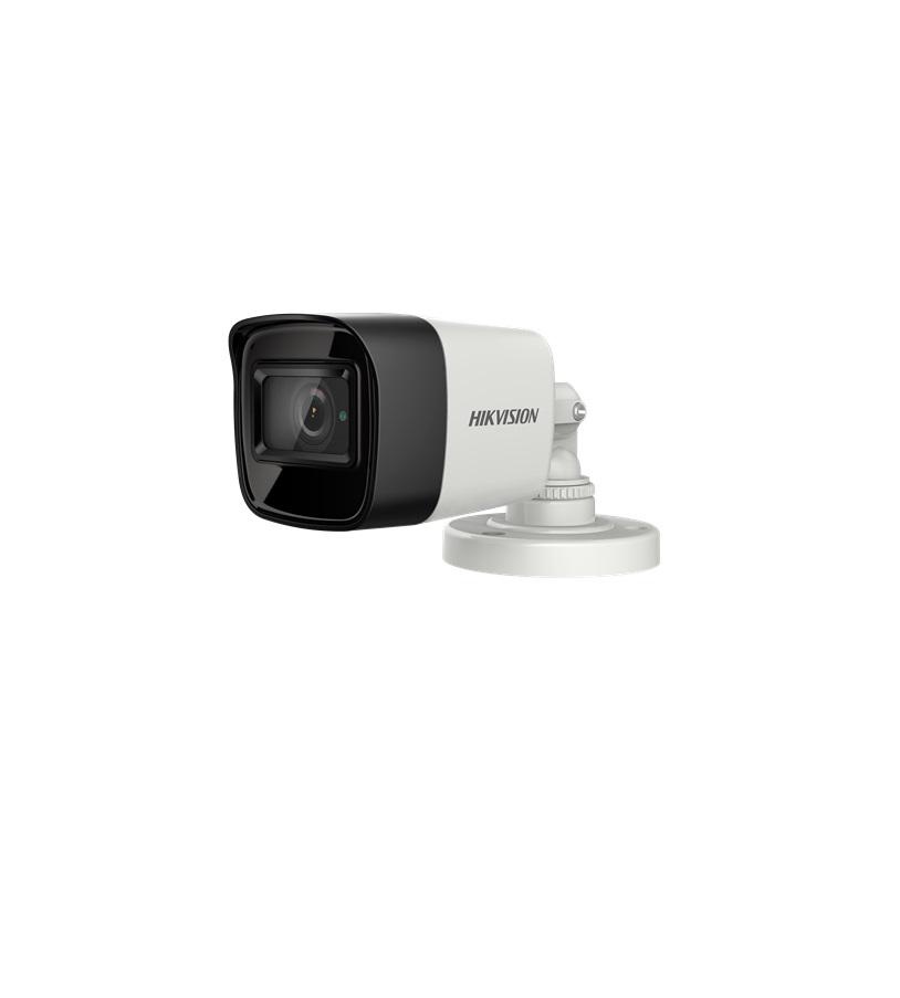 Camera de supraveghere Hikvision Turbo HD Bullet DS- 2CE16U1T-ITF (2.8mm); 8.29mp; 4K; Fixed Lens: 2.8mm; 8.3MP @12.5fps(Default), 5MP@ 20fps,4MP@25fps(P)/30fps(N),2MP@25fps(P)/30fps(N), EXIR, 20m IR, Outdoor EXIR Bullet, ICR, 0.01 Lux/F1.2, 12VDC, Smart
