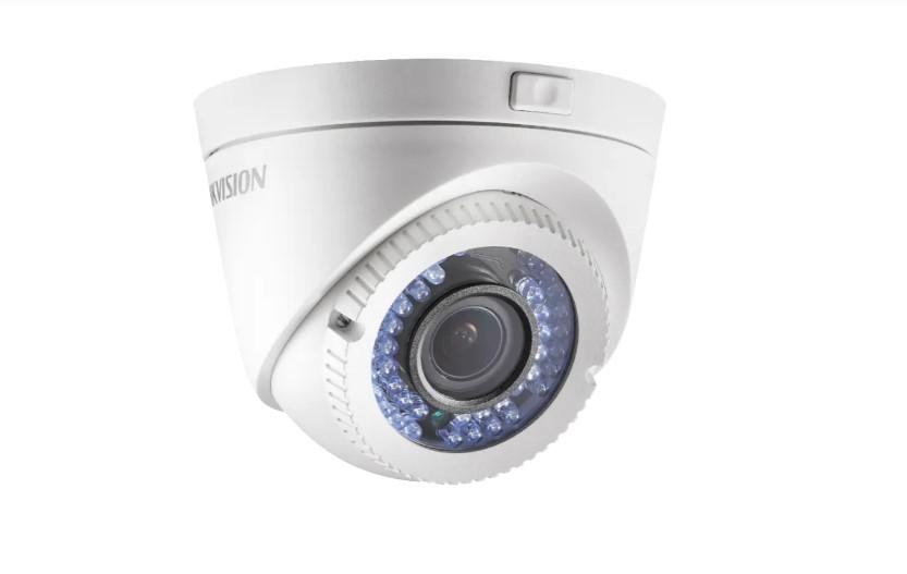 Camera supraveghere Hikvision TurboHD DS-2CE56D0T-VPIR3E; 2MP; POC; 2 MP high performance CMOS; rezolutie 1920 × 1080; 0.01 Lux@(F1.2, AGC ON), 0 Lux with IR; lentila varifocala 2.8-12mm; distanta IR: 40metri; alimentare: 12 VDC and POC( power over