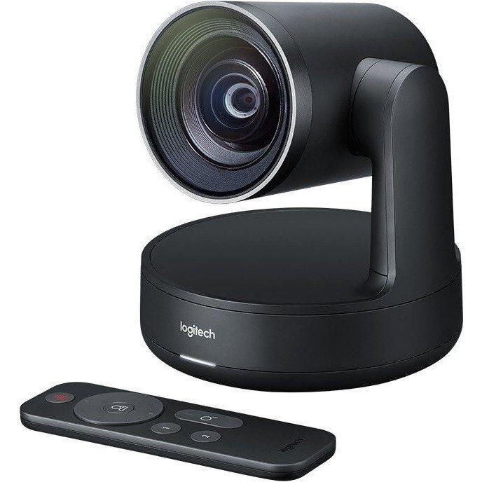 Camera videoconferinta Logitech Rally Plus ConferenceCam Ultra-HD, negru - 1 | YEO