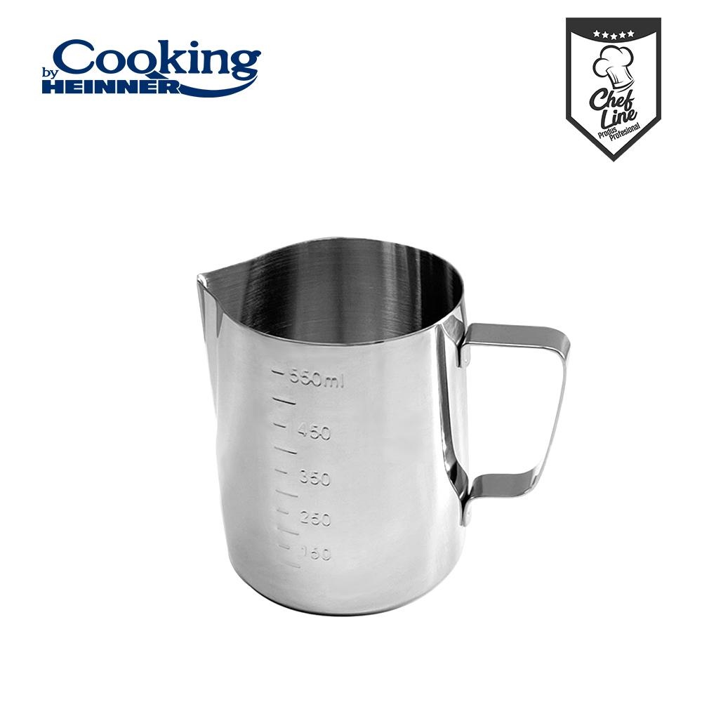 CANA INOX LAPTE 550 ML, COOKING BY HEINNER, CHEF LINE