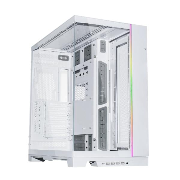 Carcasa Lian Li O11 Dynamic EVO XL Big Tower Alb – Design Modular, Sticlă Temperată, Suport E-ATX