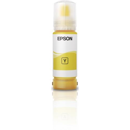 Cartus cerneala Epson 115, yellow, capacitate 70ml / 6200 pagini, compatibil cu: Epson EcoTank L8160, EcoTank L8180.