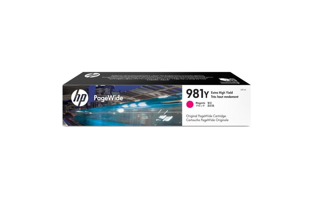 Cartus cerneala HP L0R14A, magenta, 16 k, nr NR.981Y, compatibil cu HP PageWide Color Flow MFP E58650Z, PageWide Color MFP E58650DN, PageWide Enterprise 556DN, PageWide Enterprise 556XH, PageWide Enterprise 586DN, PageWide Enterprise 586F, PageWide