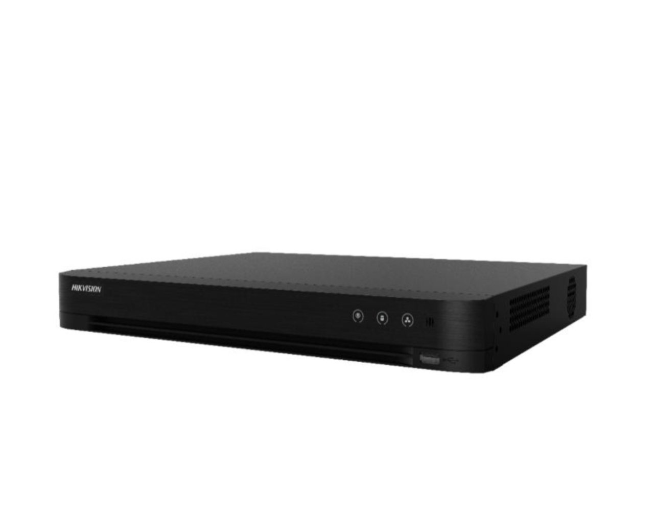 DVR HIKVISION iDS-7208HUHI-M2/S 8 channels and 2 HDDs 1U AcuSense Deep learning-based motion detection 2.0 is enabled by default for all analog channels, it can classify human and vehicle, and extremely reduce false alarms caused by objects like leaves